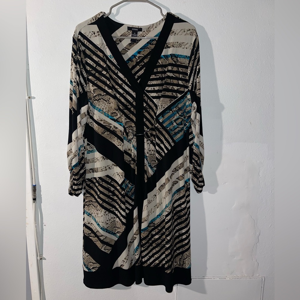 Alfani dress multi color size XL